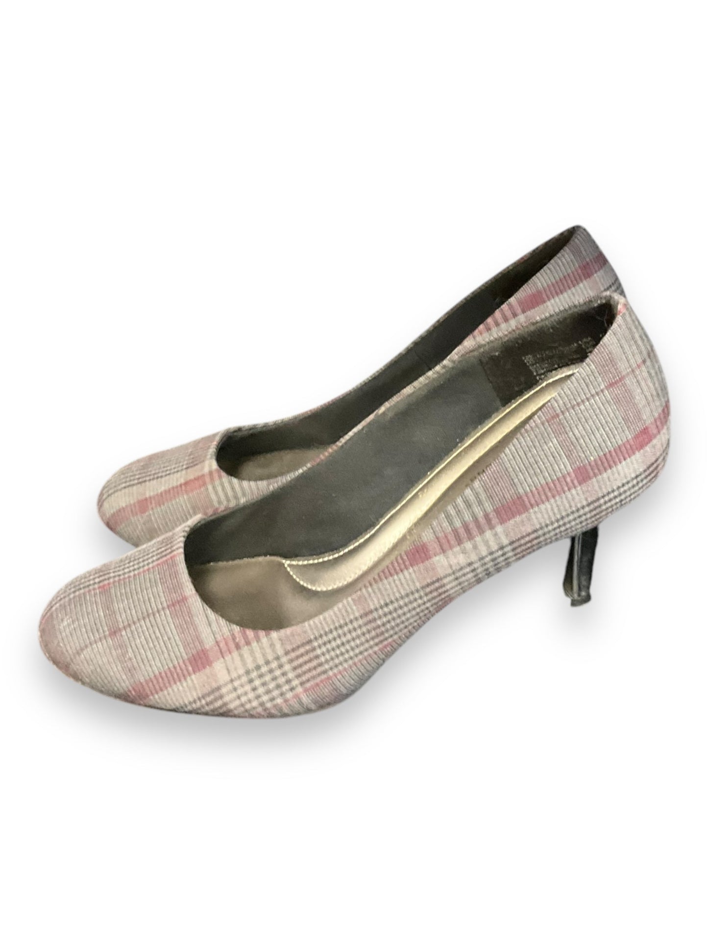 Shoes Heels Stiletto By Predictions In Plaid Pattern, Size: 7