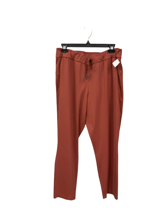 Athletic Pants By Lululemon In Brown, Size: L