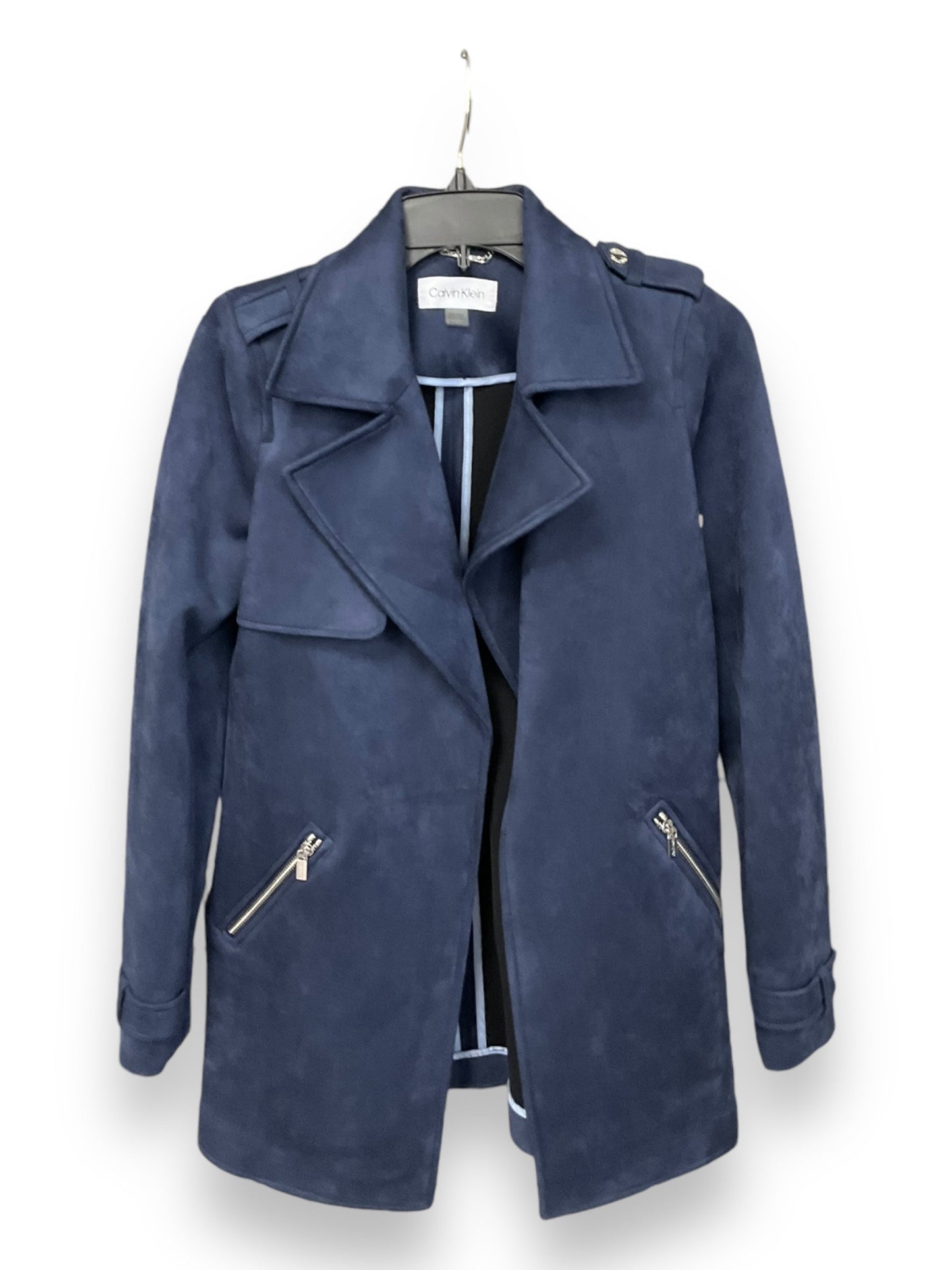 Jacket Other By Calvin Klein In Navy, Size: Sp