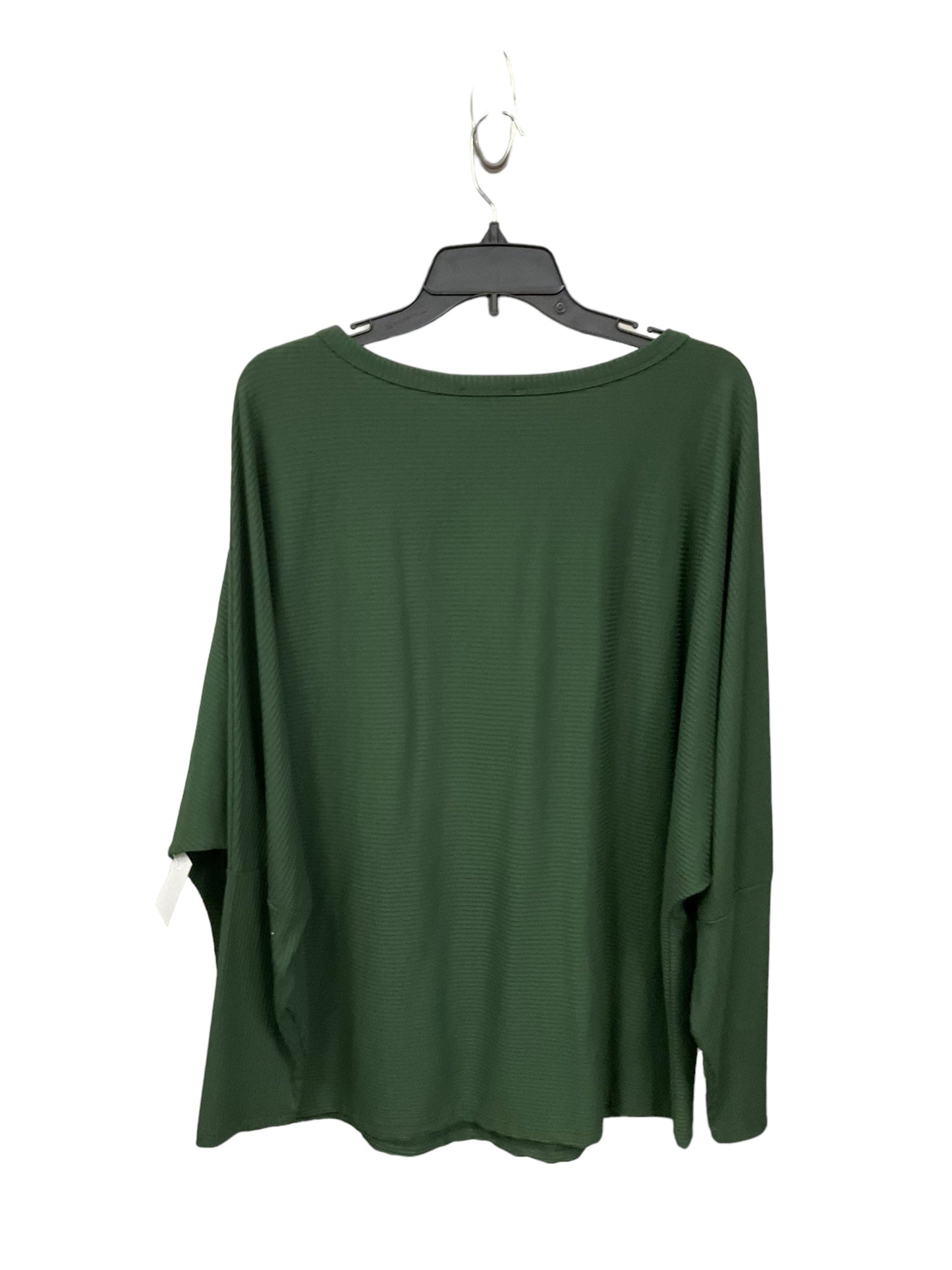 Top 3/4 Sleeve Basic By Clothes Mentor In Green, Size: Xl