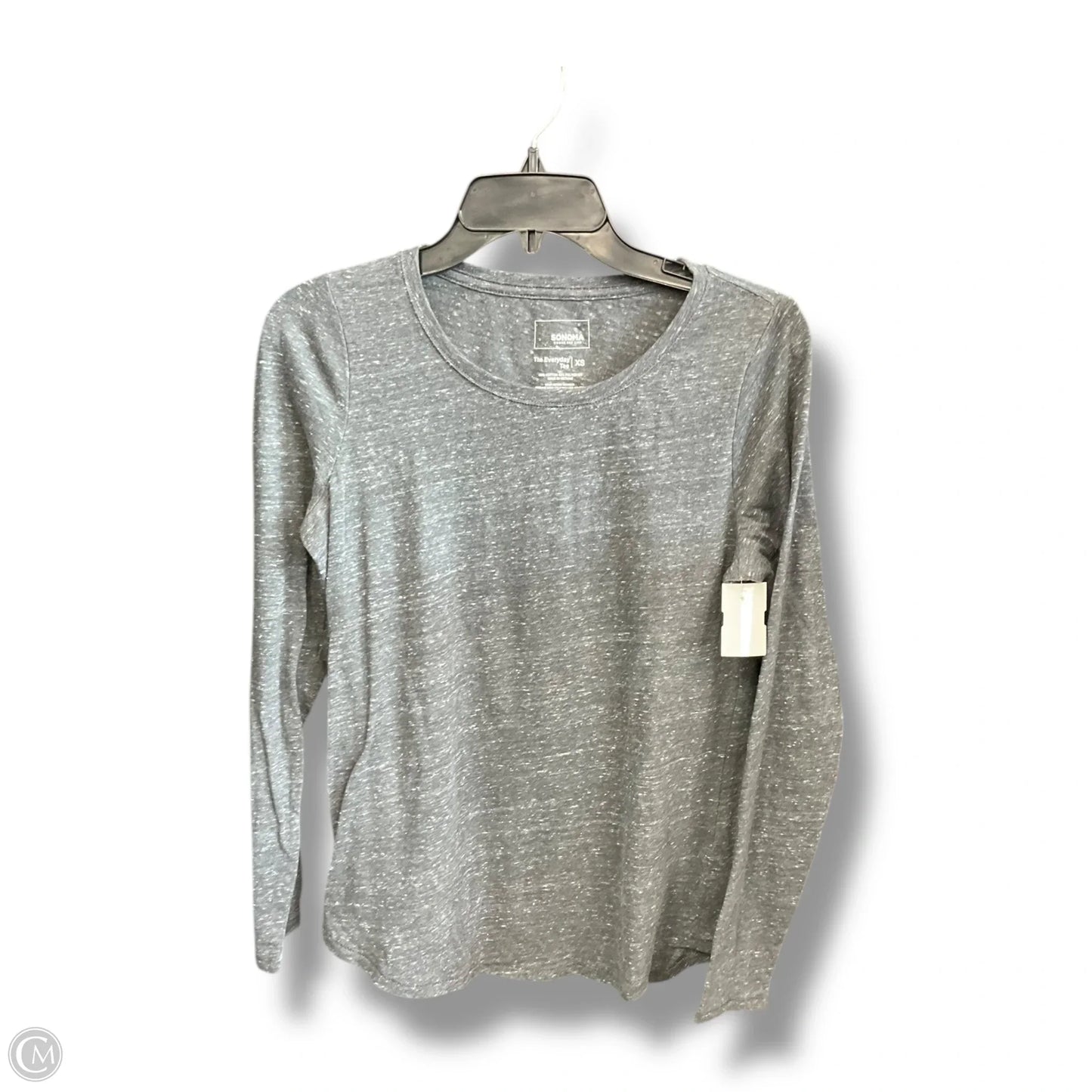 Top Long Sleeve By Sonoma In Grey, Size: Xs