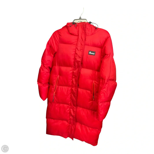 Coat Puffer & Quilted By Clothes Mentor In Red, Size: Xs