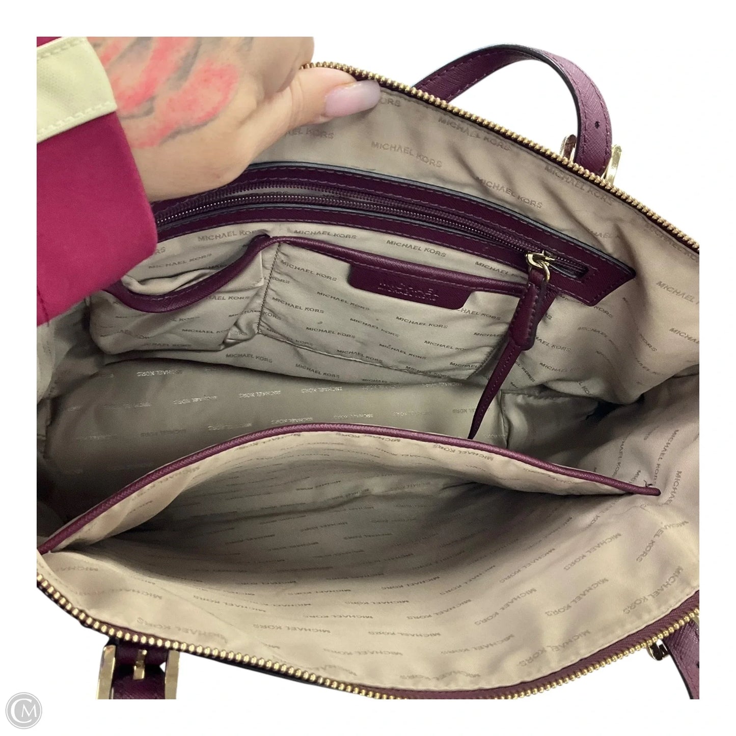 Handbag By Michael By Michael Kors, Size: Large