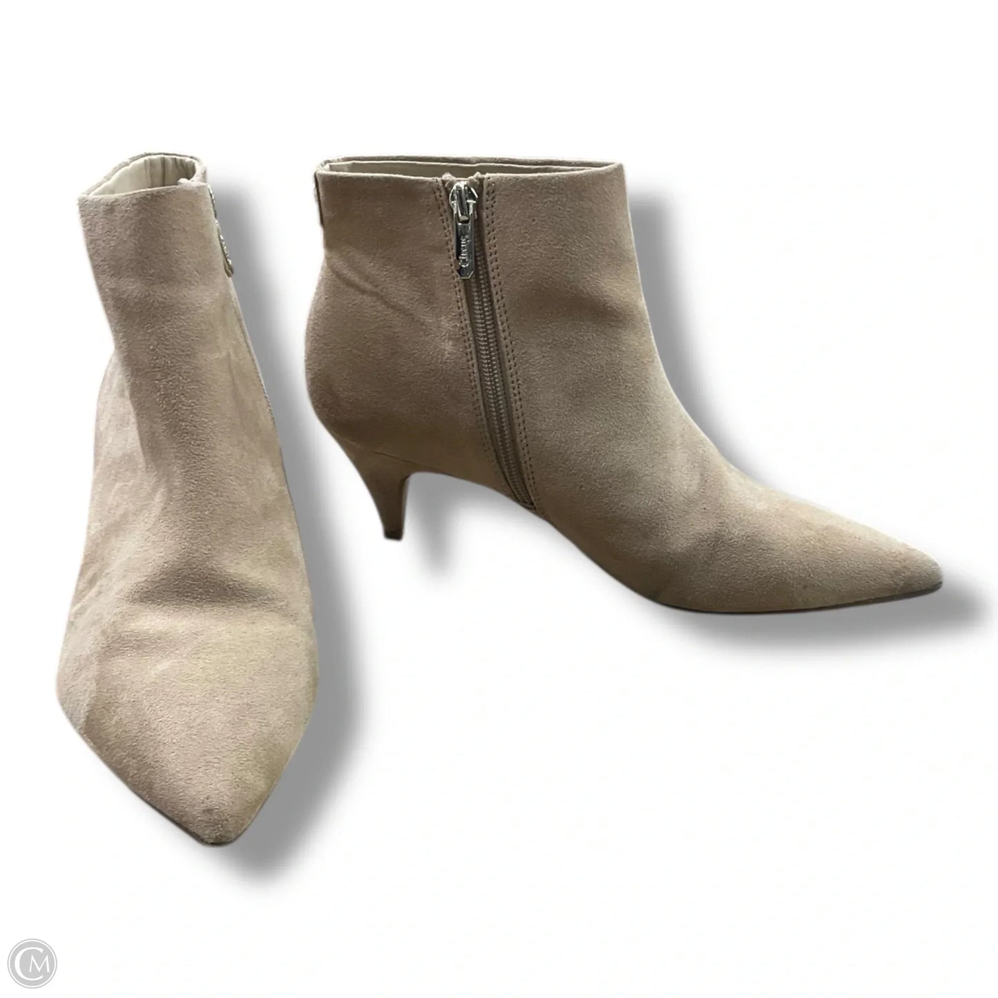 Boots Ankle Heels By Circus By Sam Edelman In Tan, Size: 8