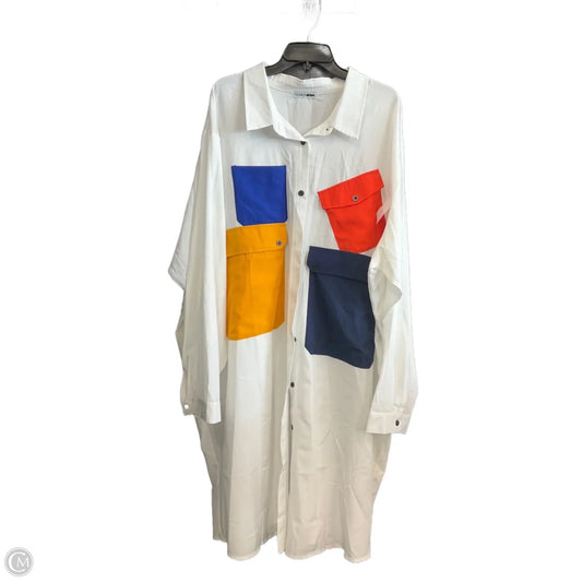 Dress Casual Maxi By Fashion Nova In Multi-colored, Size: 3x