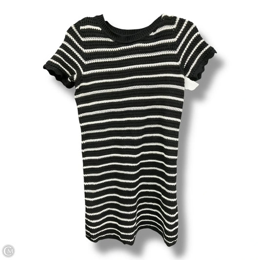 Dress Sweater By Gap In Black & White, Size: Xs