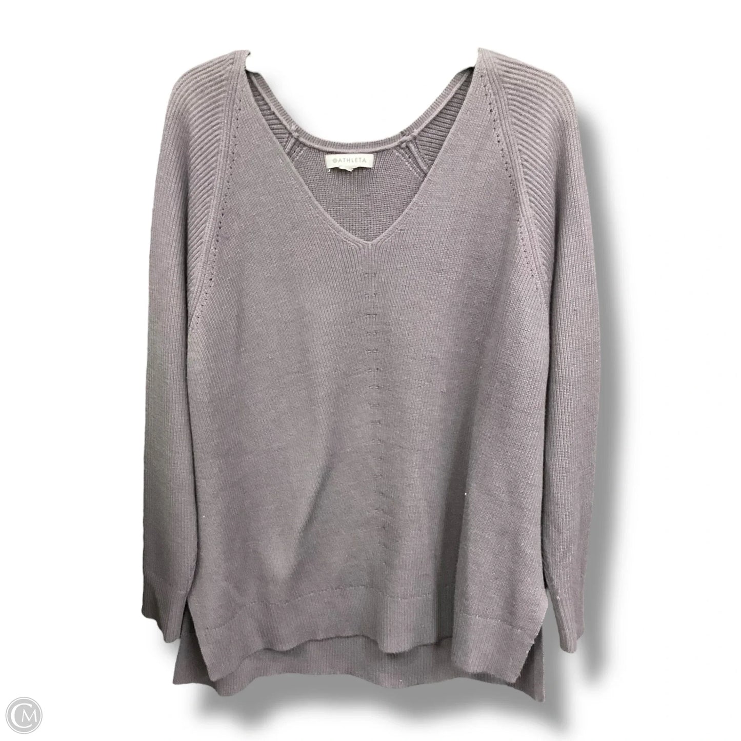 Sweater By Athleta In Purple, Size: 1x