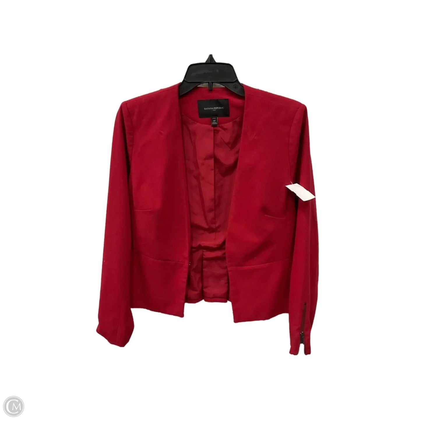 Blazer By Banana Republic In Red, Size: 6