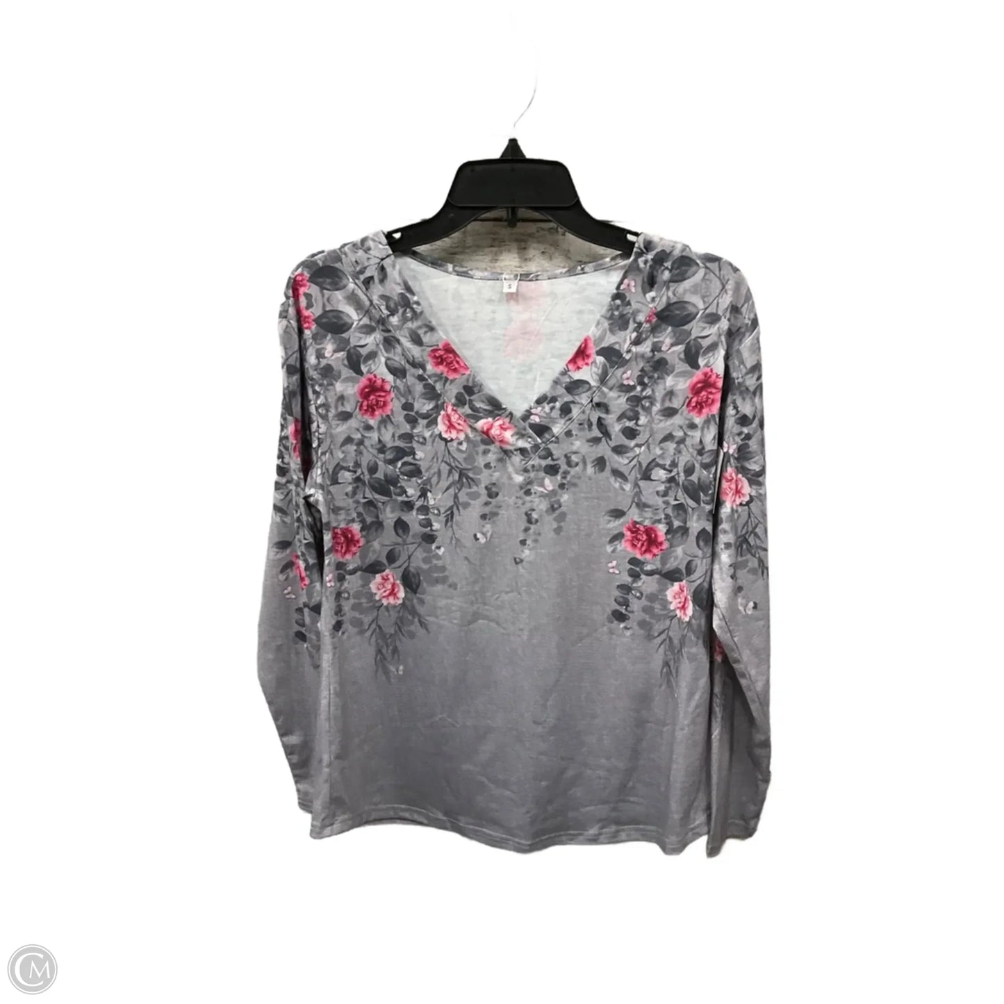 Top Long Sleeve By Clothes Mentor In Floral Print, Size: S