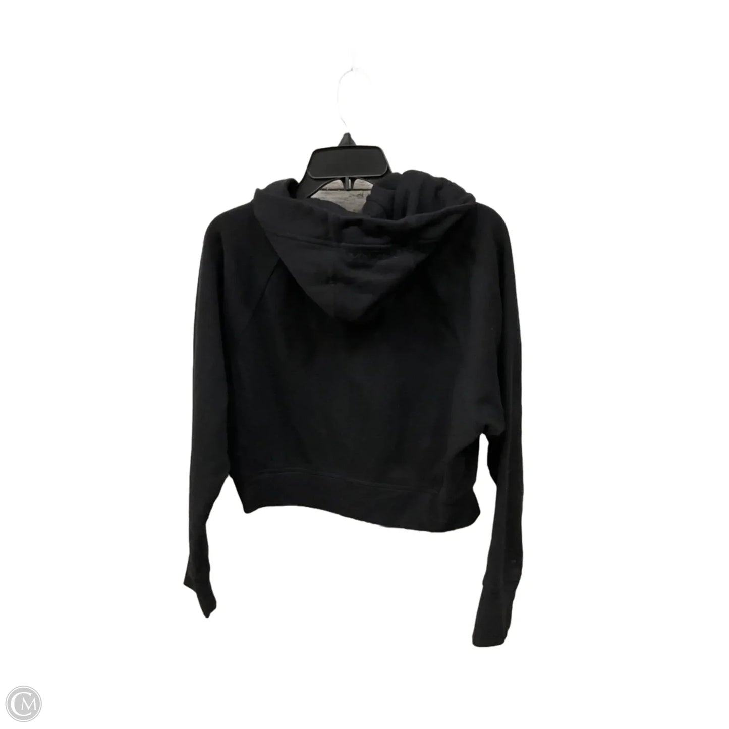 Athletic Jacket By Calvin Klein In Black, Size: L