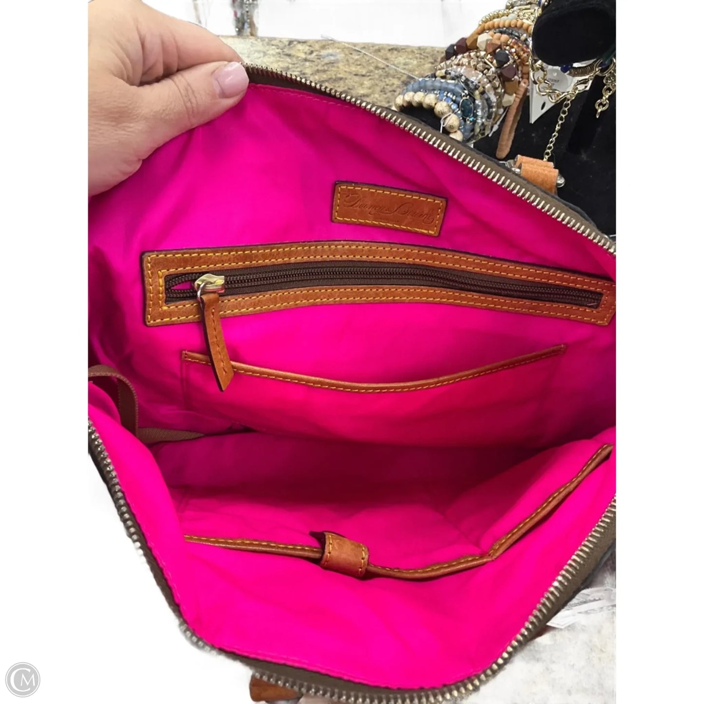 Tote Designer By Dooney And Bourke, Size: Large