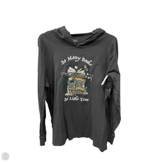 Top Long Sleeve By Torrid In Grey, Size: L