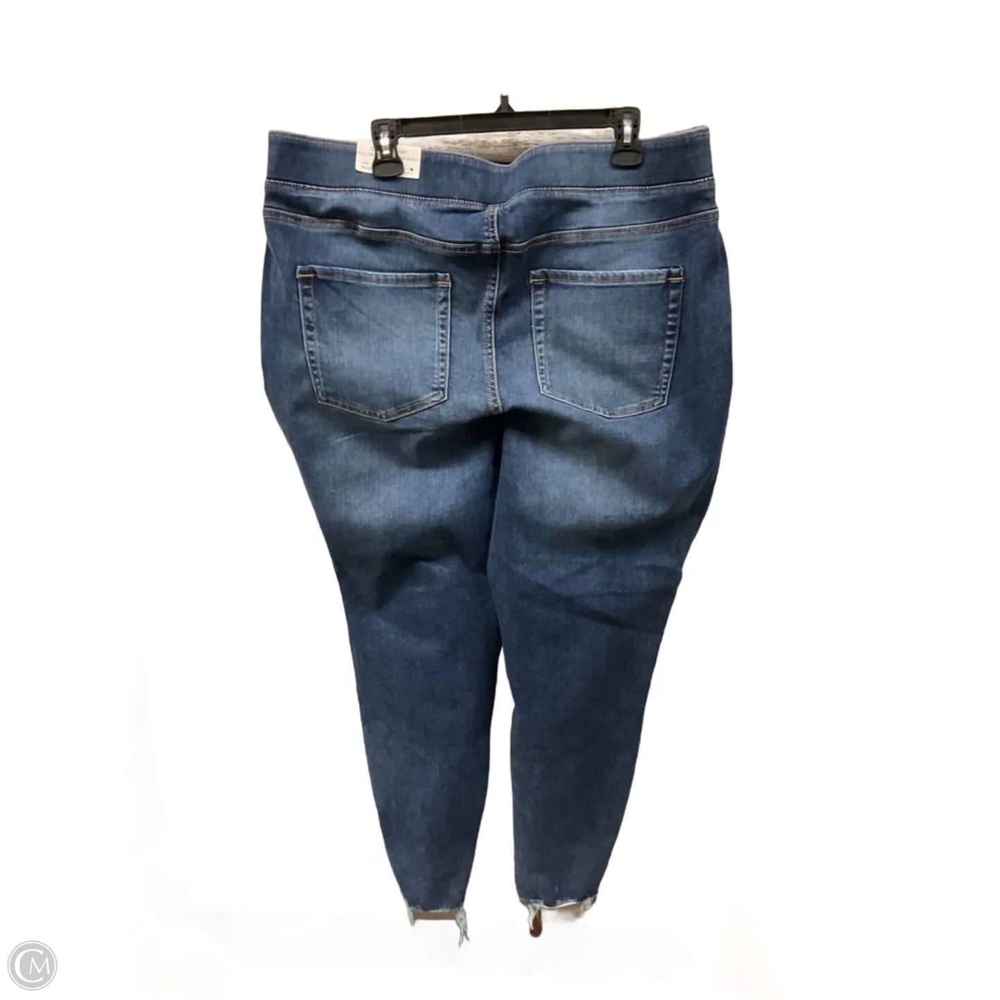 Jeans Straight By Maurices In Blue Denim, Size: 20