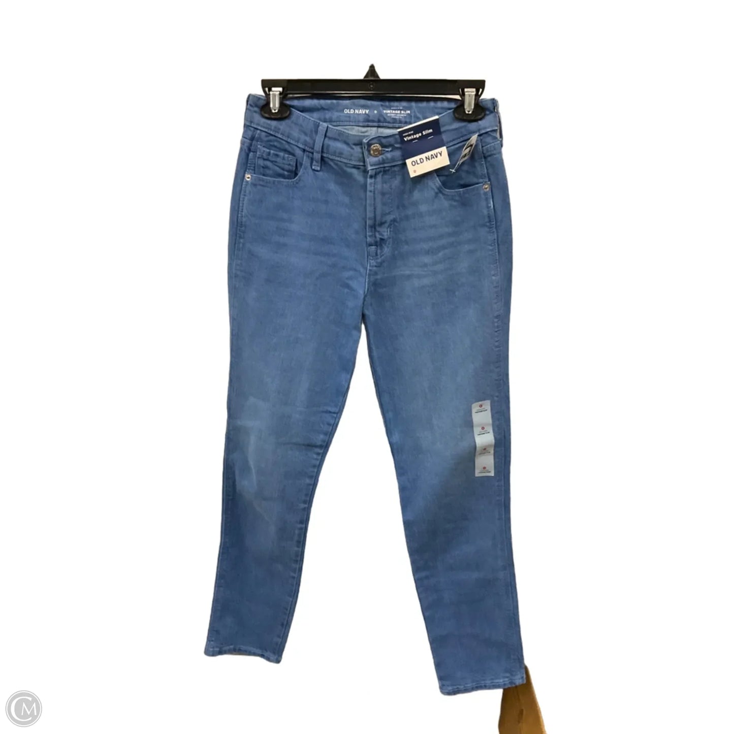 Jeans Straight By Old Navy In Blue Denim, Size: 0