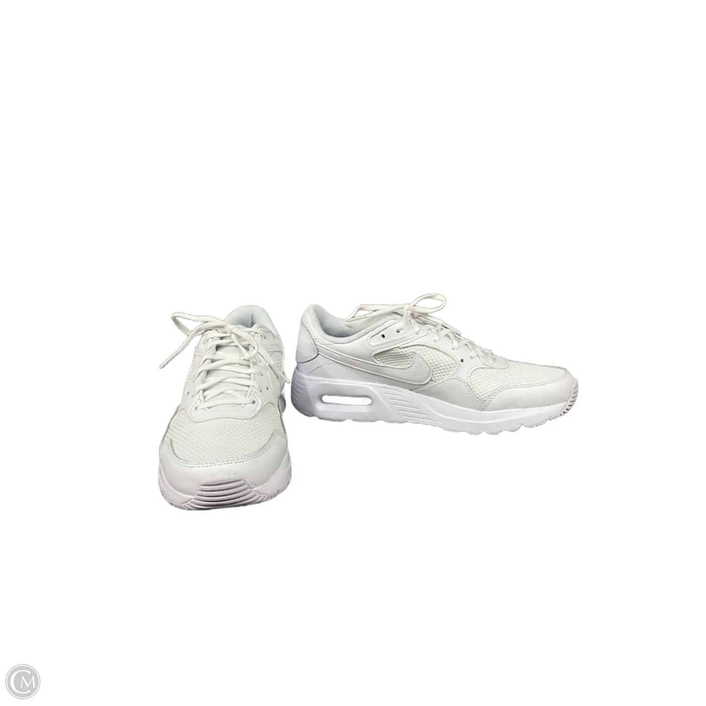 Shoes Athletic By Nike In White, Size: 9
