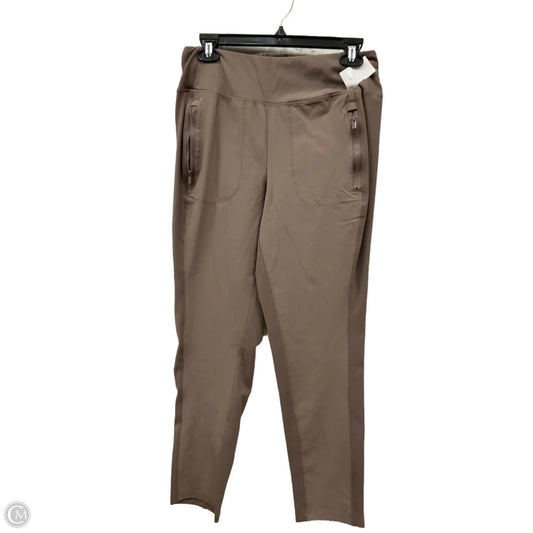 Athletic Leggings By 90 Degrees By Reflex In Taupe, Size: M