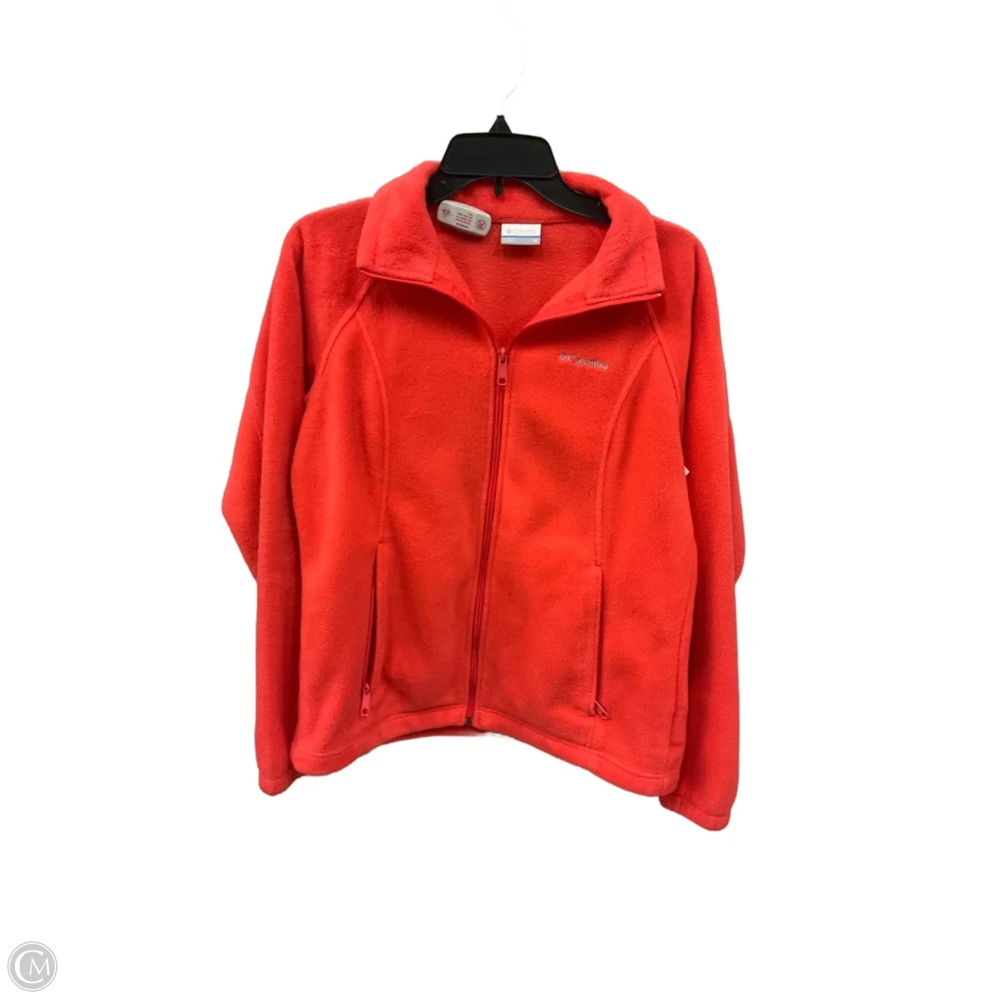 Athletic Jacket By Columbia In Orange, Size: M