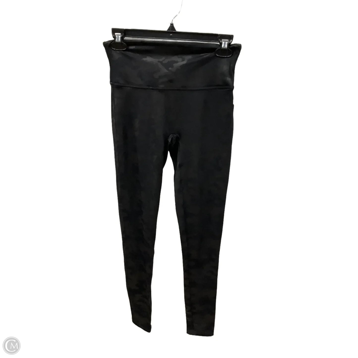 Athletic Leggings By Spanx In Black, Size: M