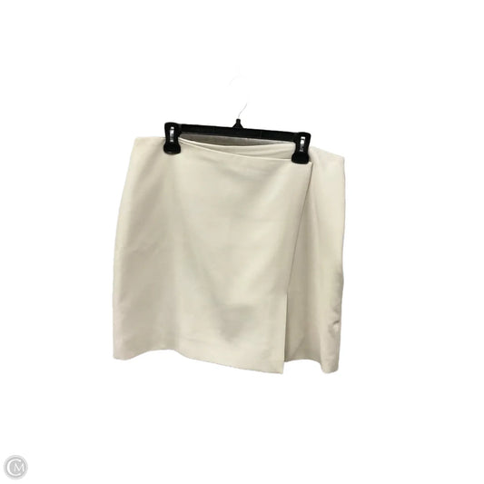 Skirt Midi By White House Black Market In Cream, Size: 14