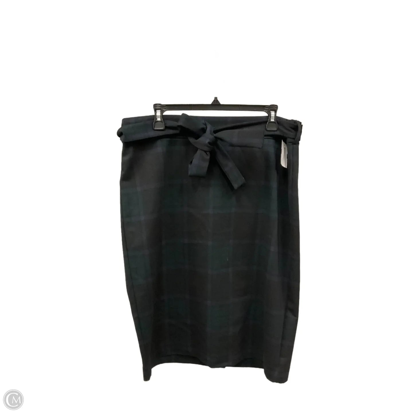 Skirt Midi By Ann Taylor In Plaid Pattern, Size: 14