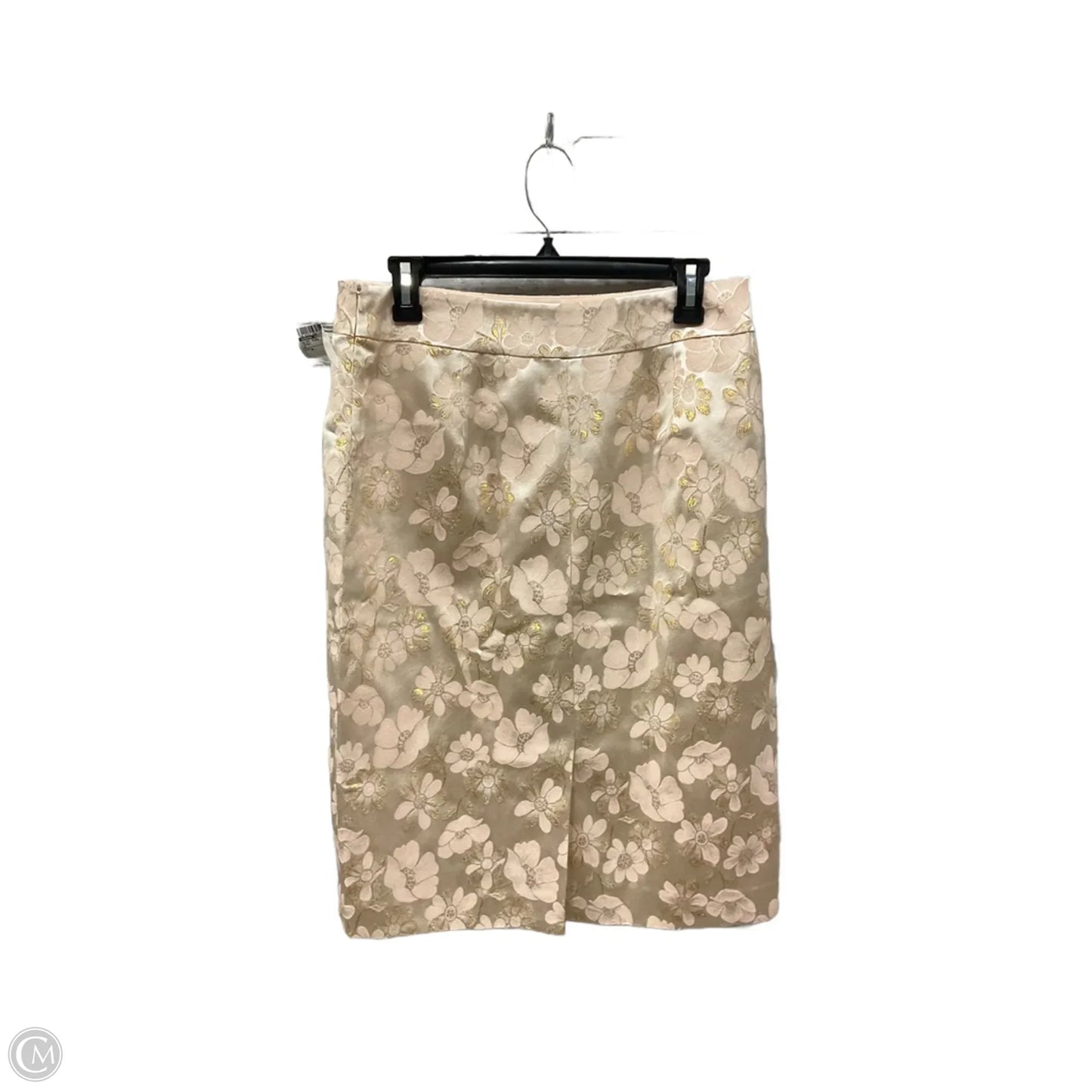 Skirt Midi By Banana Republic In Peach, Size: 8