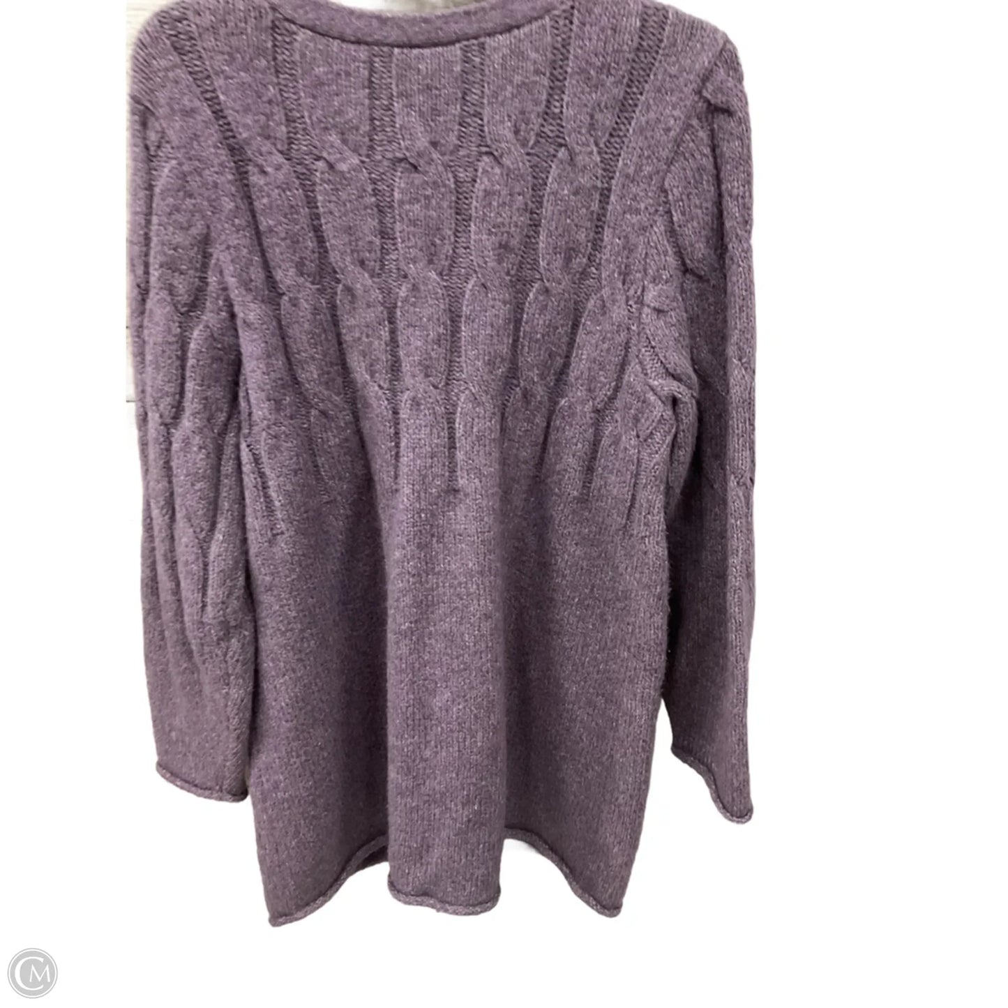 Cardigan By J. Jill In Purple, Size: Xl