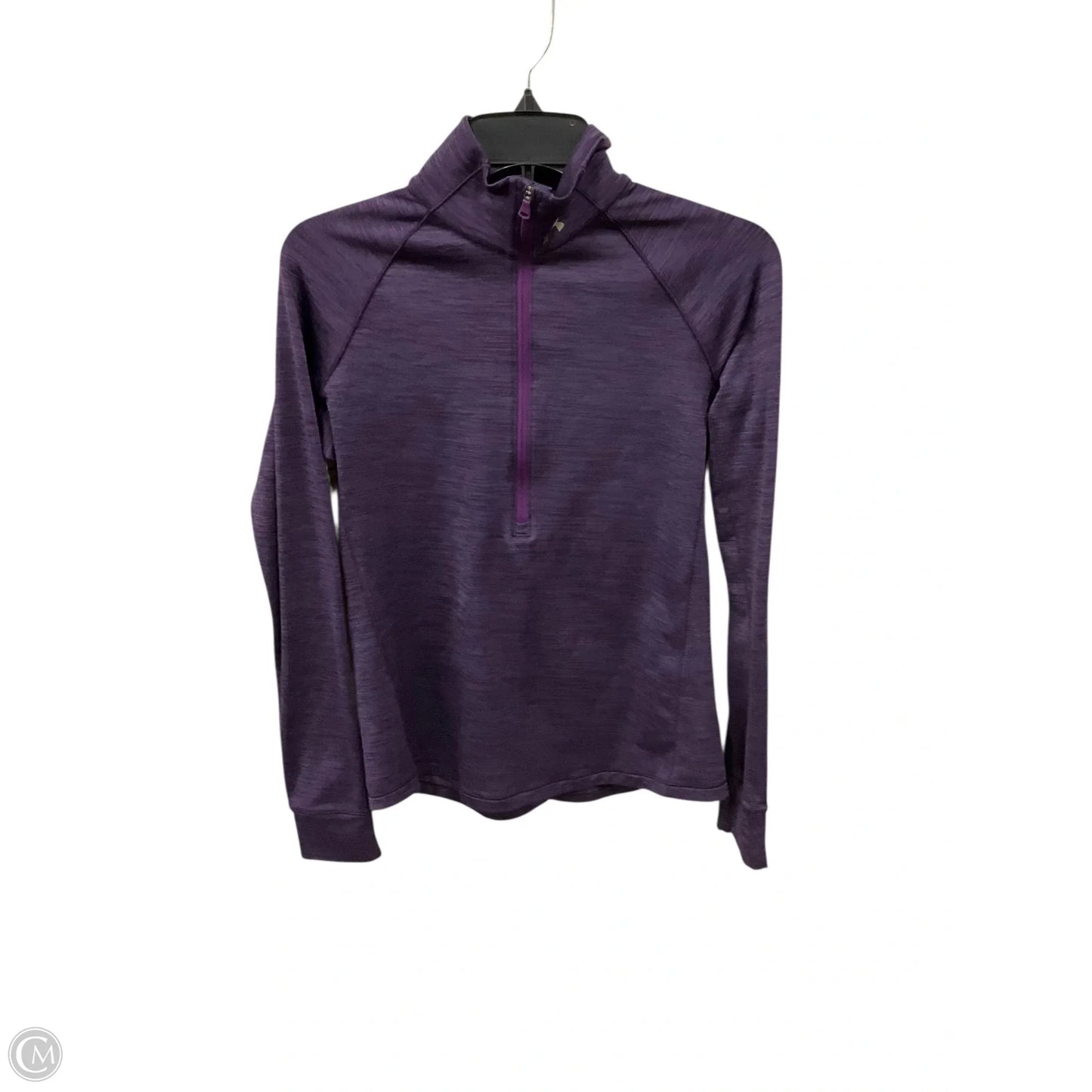 Athletic Jacket By Under Armour In Purple, Size: M