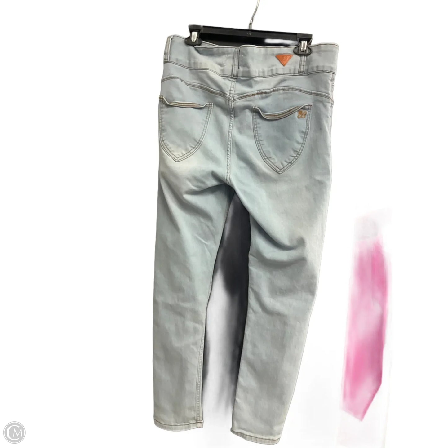 Jeans Straight By Clothes Mentor In Blue Denim, Size: 14