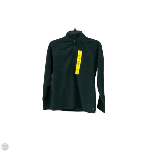 Athletic Jacket By Eddie Bauer In Green, Size: S
