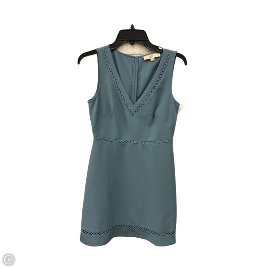 Dress Casual Midi By Loft In Blue, Size: 0