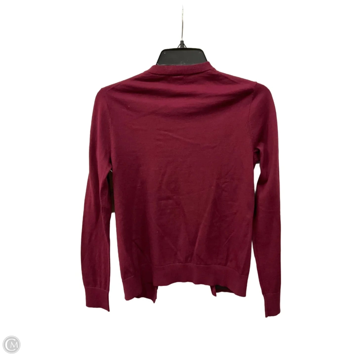 Cardigan By J. Crew In Maroon, Size: S