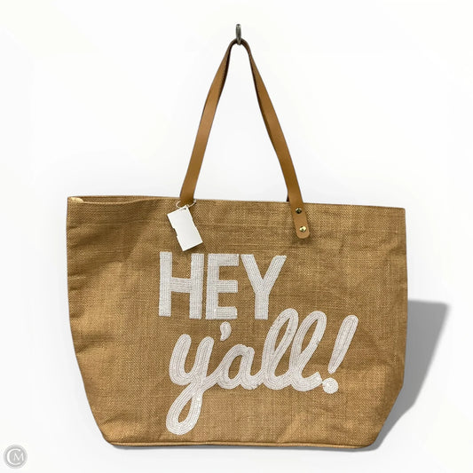 Tote By Mudpie, Size: Large