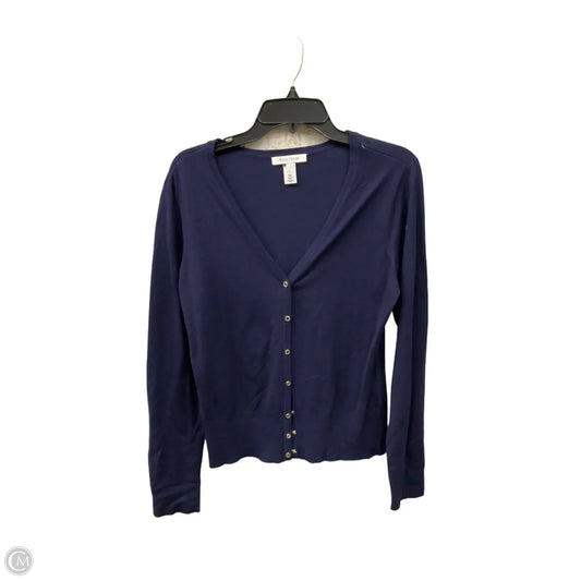 Cardigan By White House Black Market In Navy, Size: L