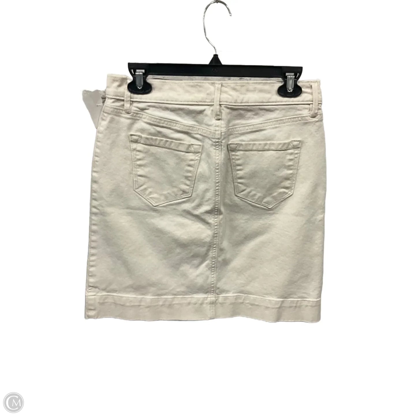 Skirt Midi By Loft In Ivory, Size: 4