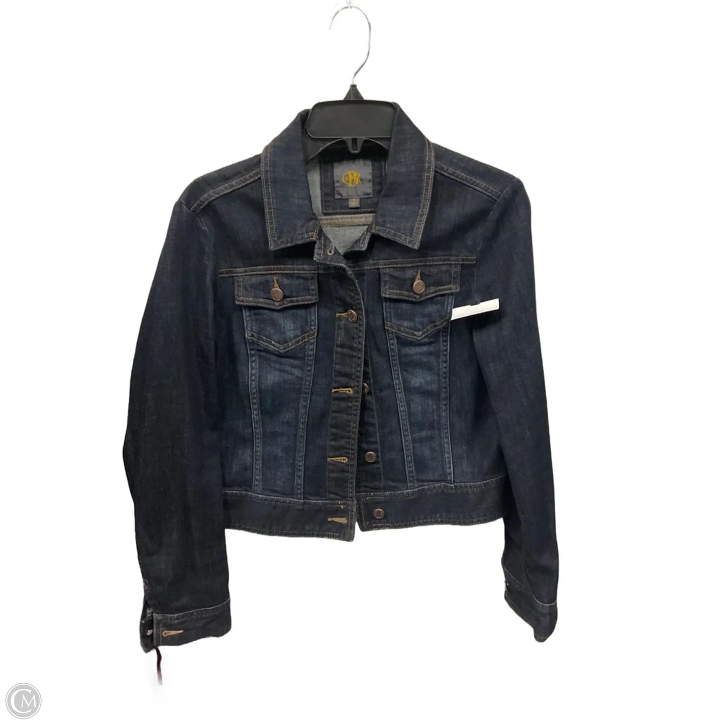 Jacket Denim By Clothes Mentor In Blue Denim, Size: M