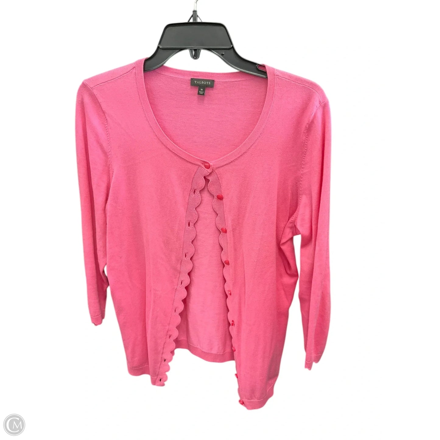 Cardigan By Talbots In Pink, Size: M
