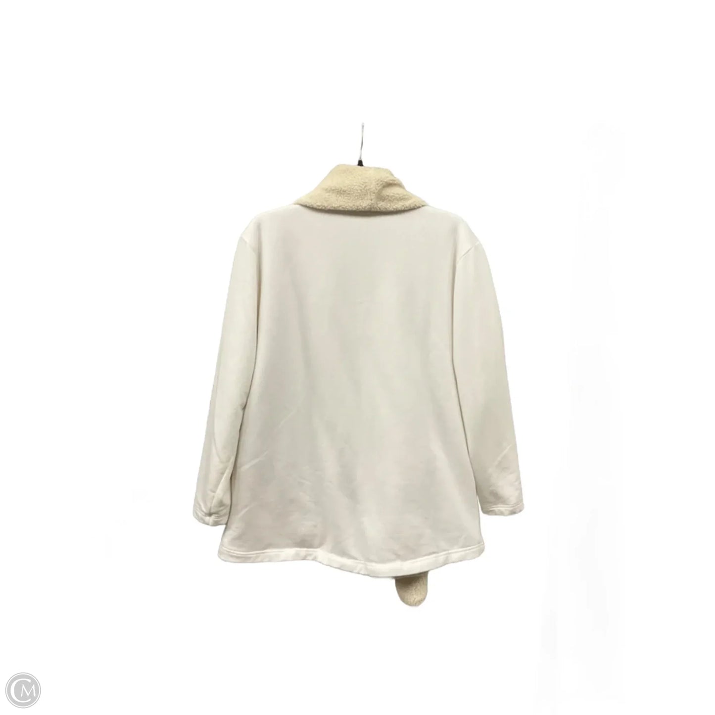 Cardigan By Eddie Bauer In Cream, Size: L