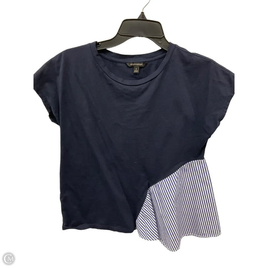 Top Sleeveless By Banana Republic In Navy, Size: S