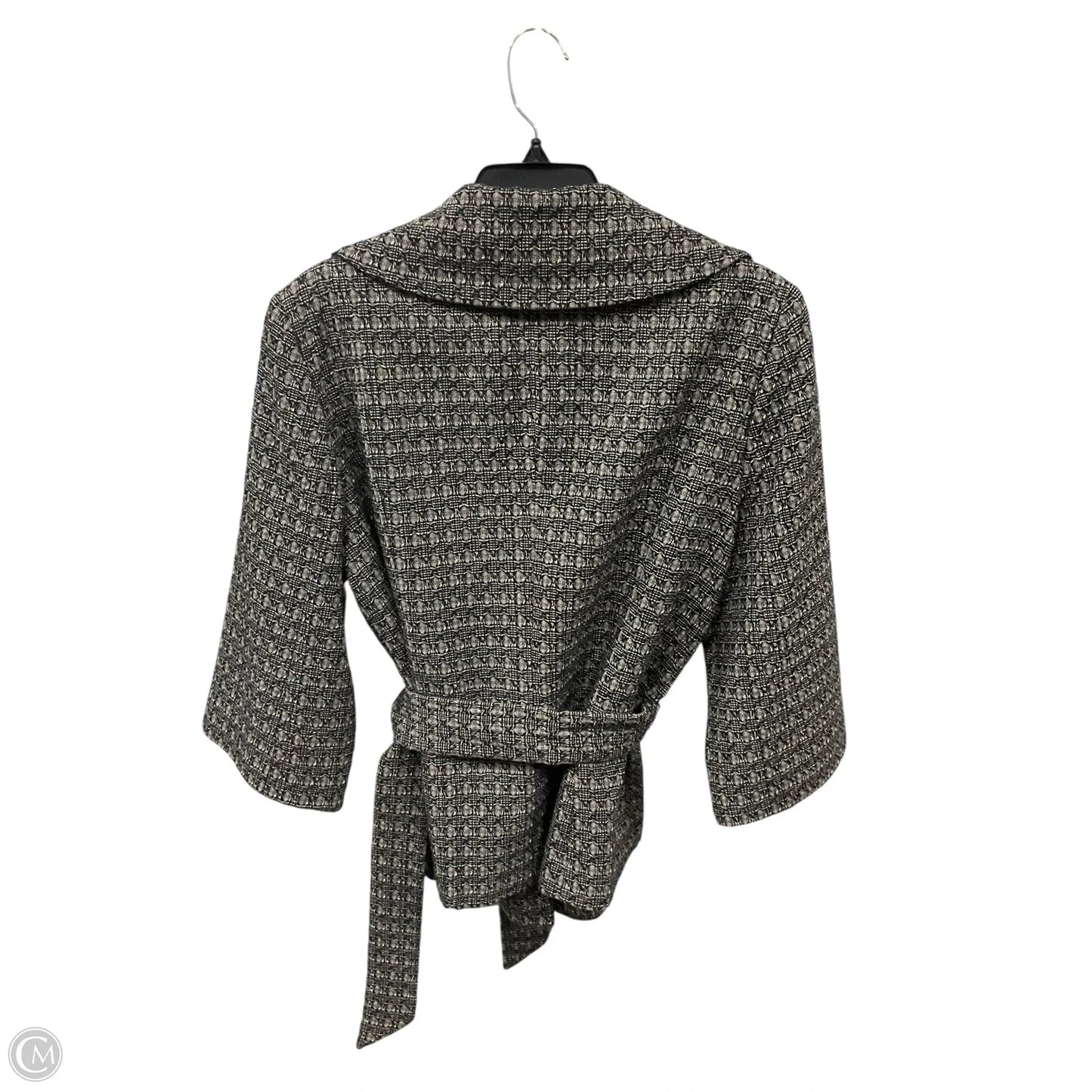 Blazer By Classiques Entier In Black & Grey, Size: Xl