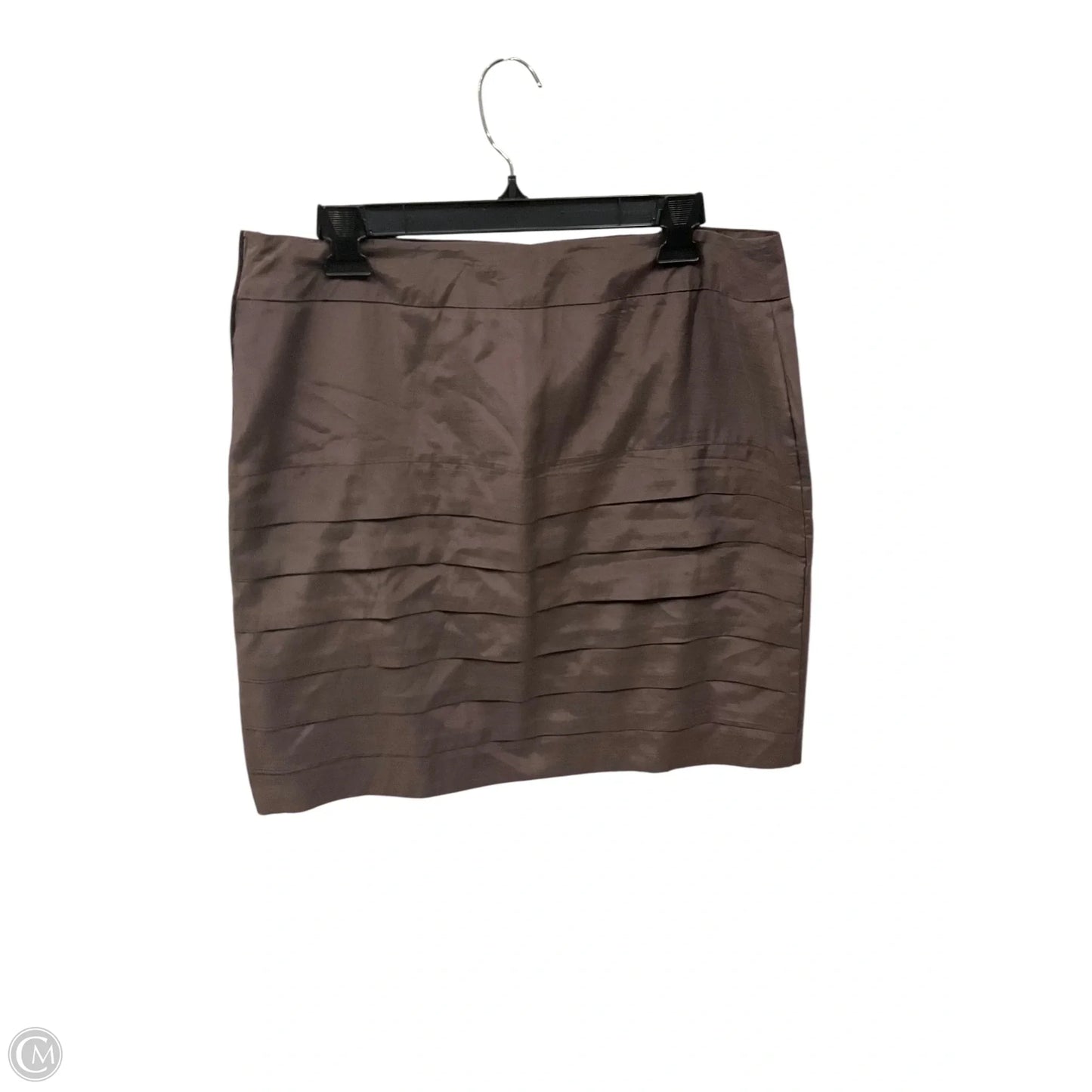 Skirt Midi By H&m In Brown, Size: L