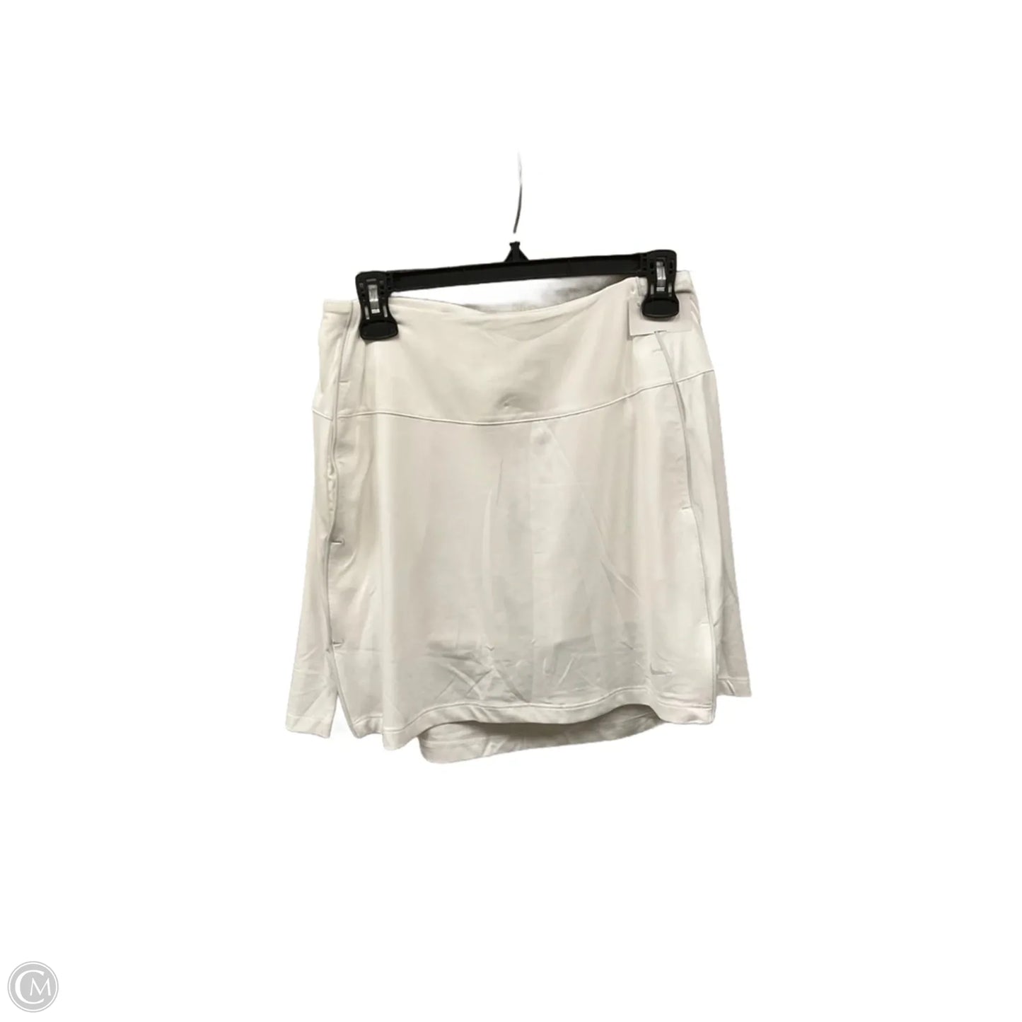 Athletic Skort By Nike In White, Size: S
