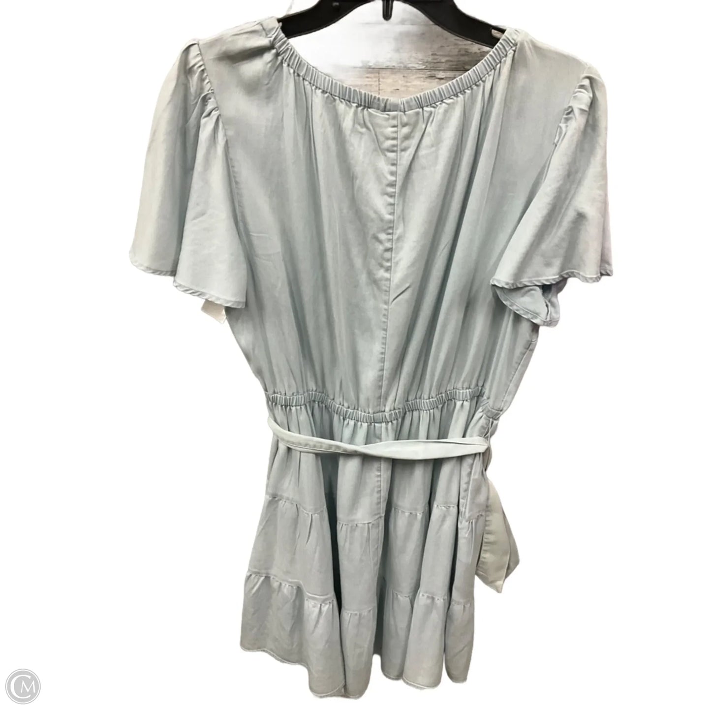 Dress Casual Midi By Lane Bryant In Blue, Size: Xl