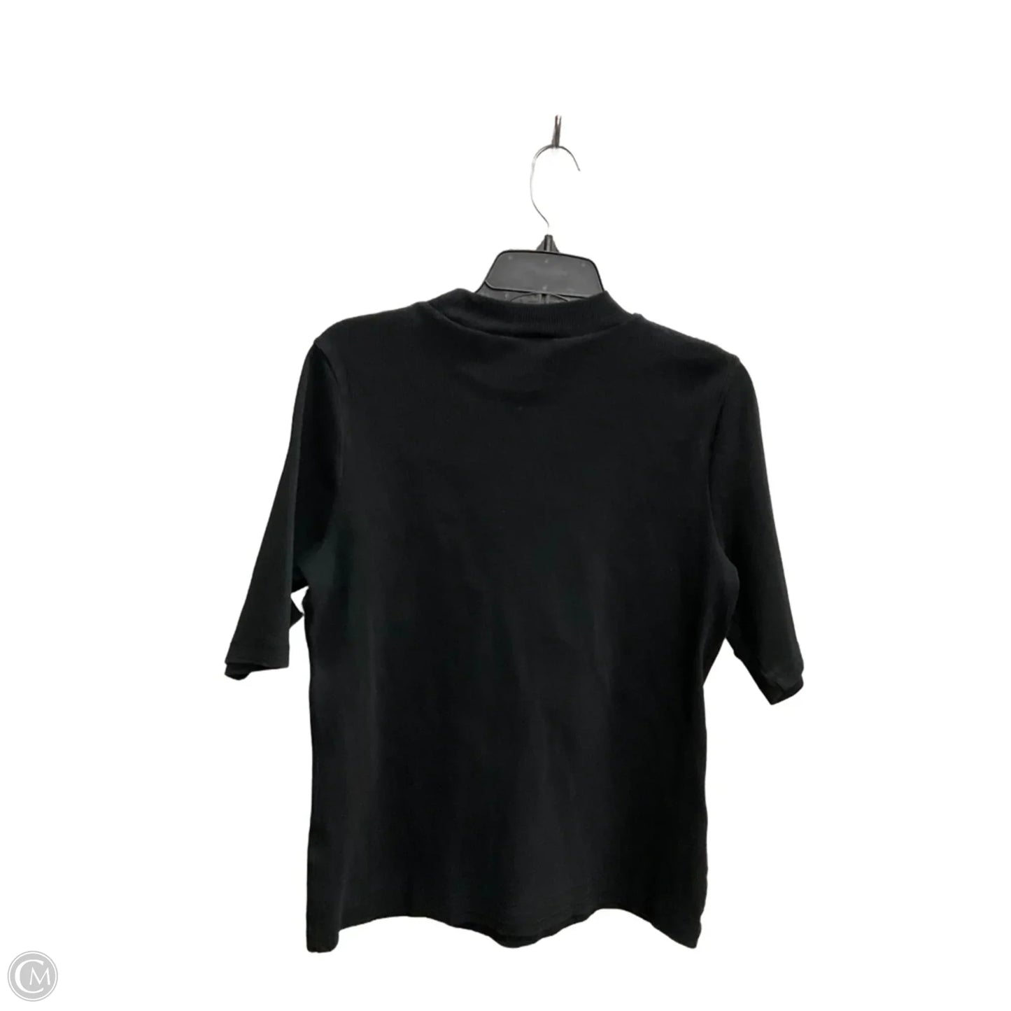 Top Short Sleeve By Maeve In Black, Size: M