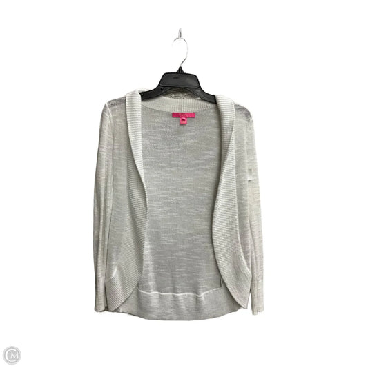Cardigan Designer By Lilly Pulitzer In White, Size: Xxs