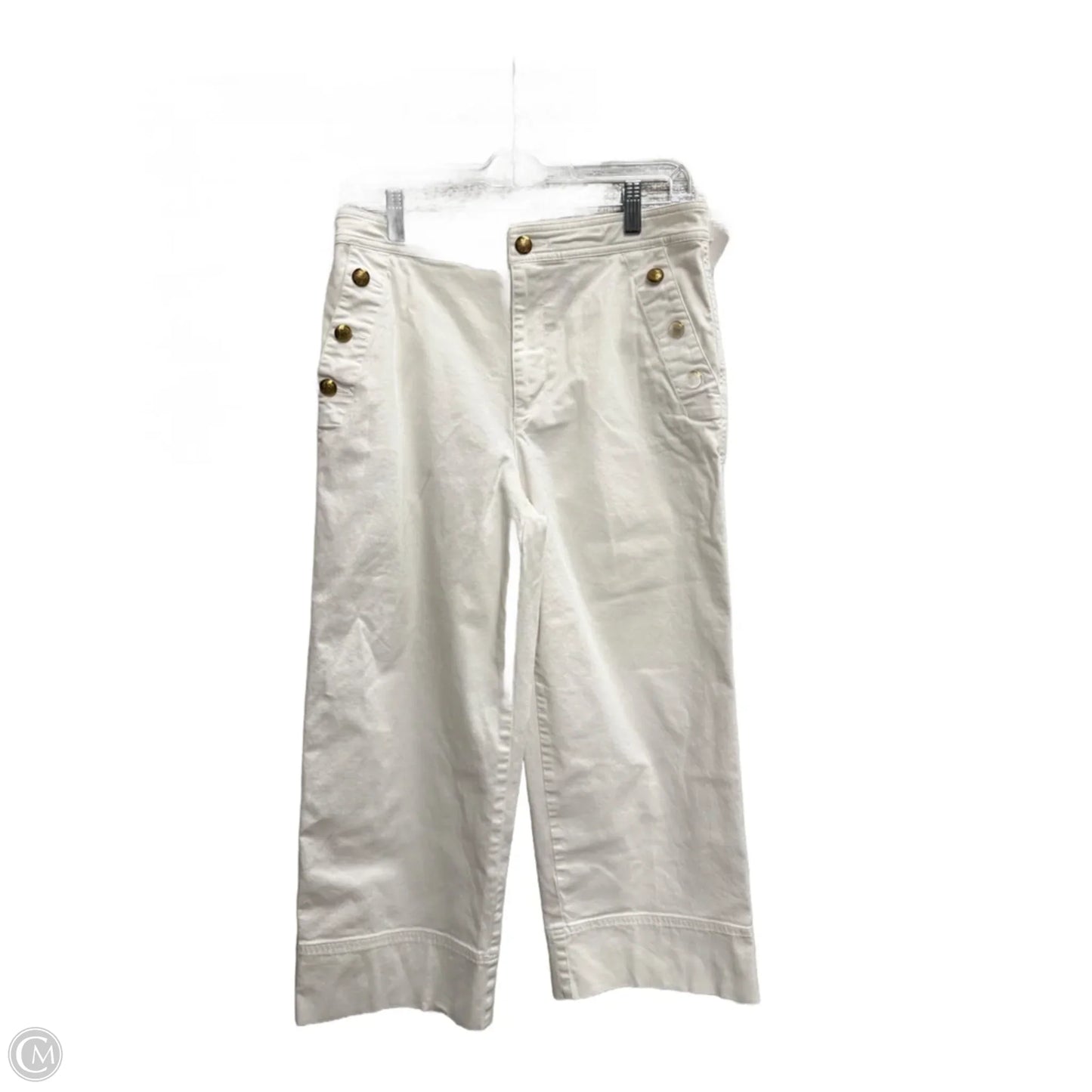 Capris By Ralph Lauren In White, Size: 6