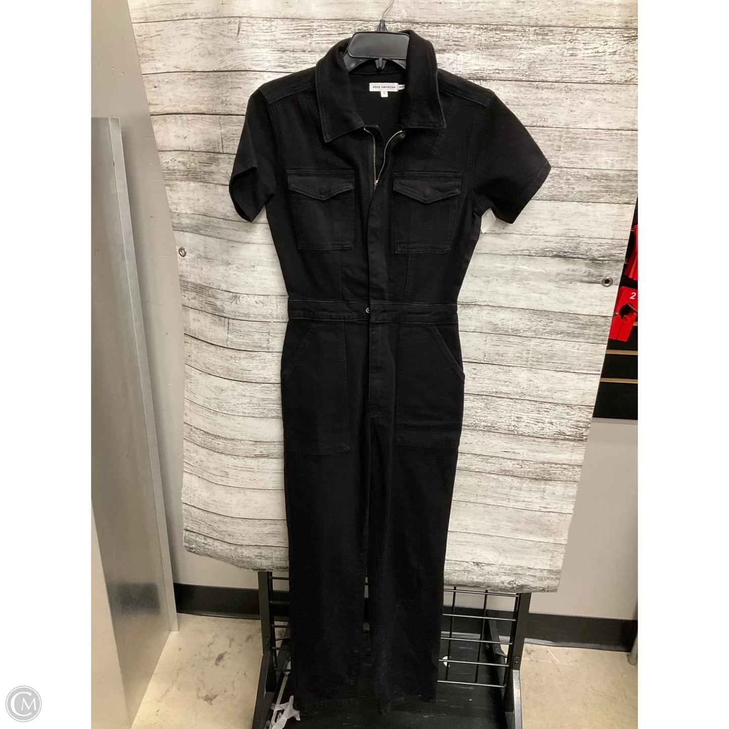 Jumpsuit By Good American In Black, Size: 4