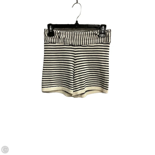 Shorts By Zara In Black & Cream, Size: S