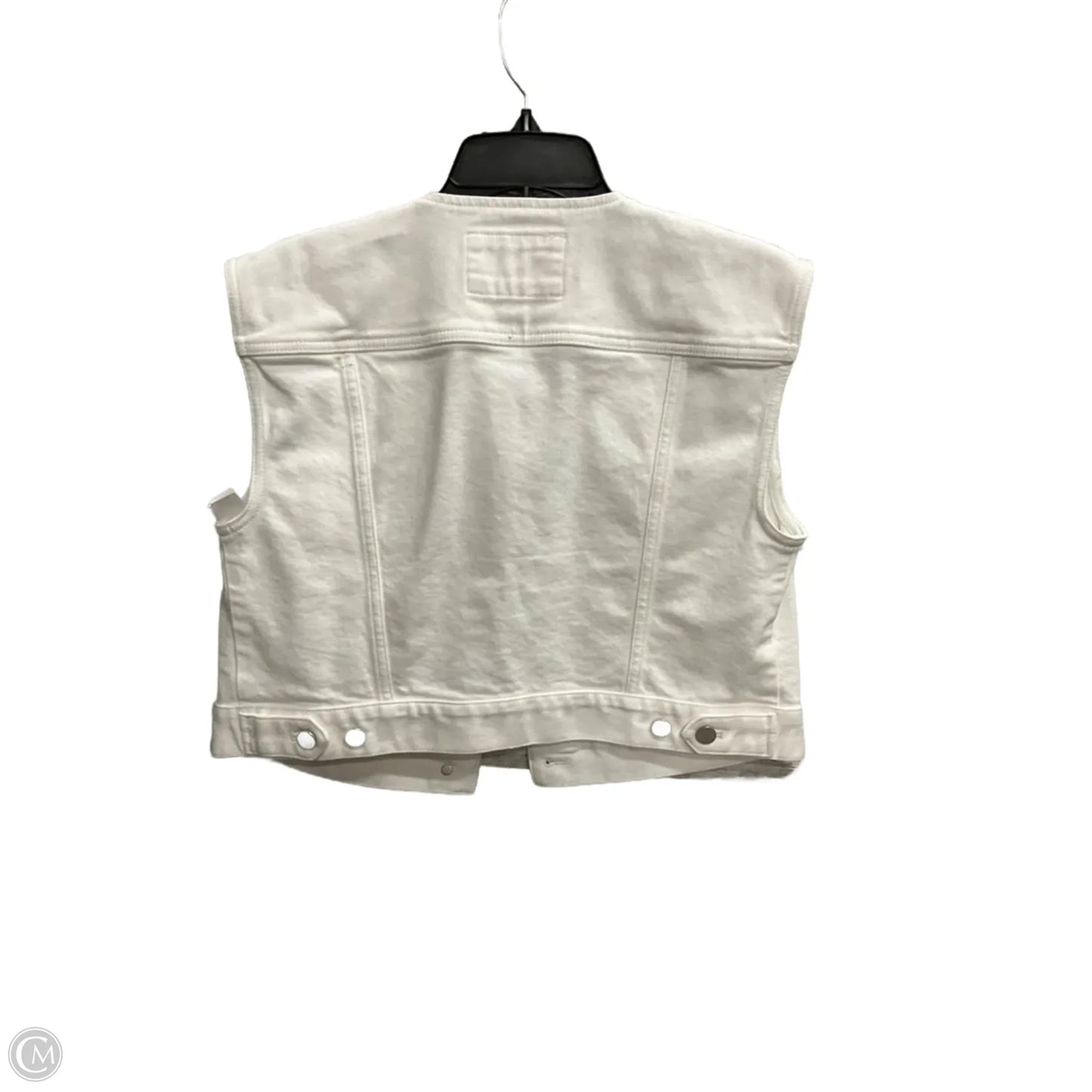 Vest Other By Ann Taylor In White, Size: M