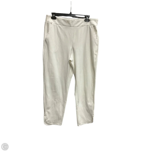 Athletic Pants By Rachel Zoe In White, Size: L
