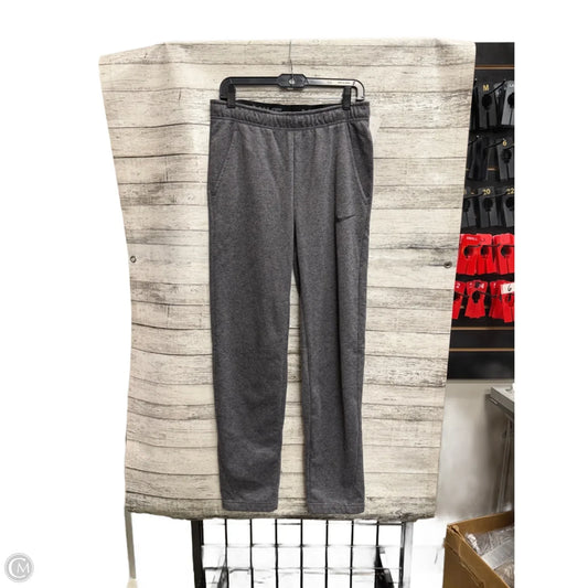 Athletic Pants By Nike In Grey, Size: S